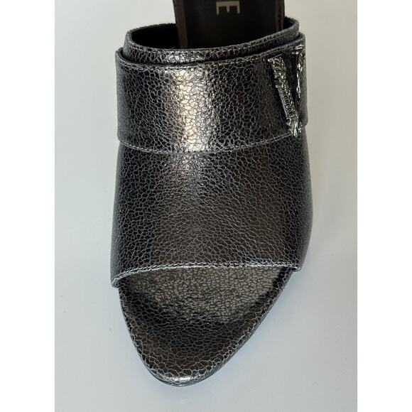 Versace Virtus Leather Black Sandals Shoes 7 US (37 Euro) Spain 1011901 NIB $990 - Picture 8 of 16